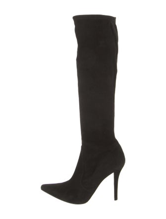 Stuart Weitzman Suede Sock Boots