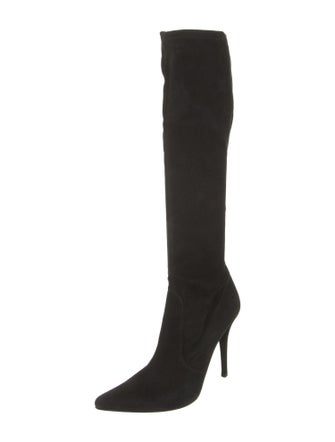 Stuart Weitzman Suede Sock Boots