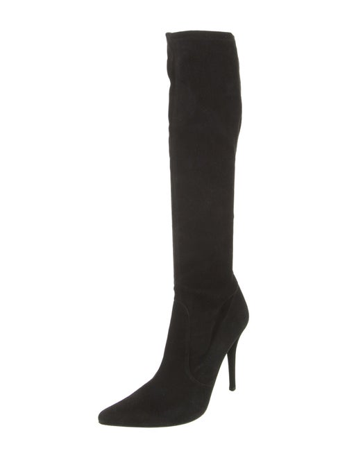 Stuart Weitzman Suede Sock Boots