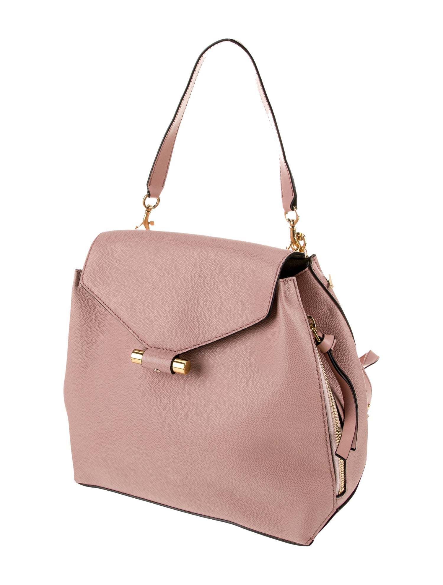 Stuart Weitzman Leather Top Handle Bag