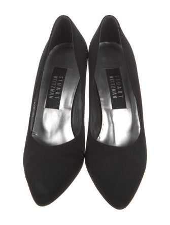 Stuart Weitzman Crystal Embellishments Pumps