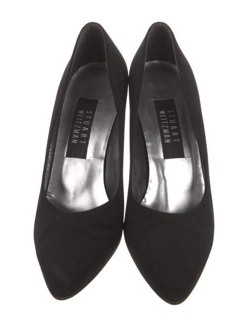 Stuart Weitzman Crystal Embellishments Pumps