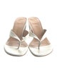 Stuart Weitzman Leather Slides