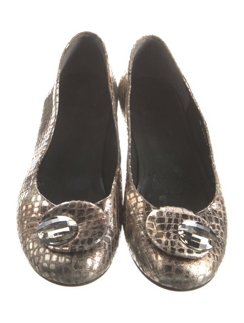Stuart Weitzman Lizard Ballet Flats