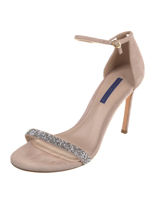 Stuart Weitzman Suede D'Orsay Pumps