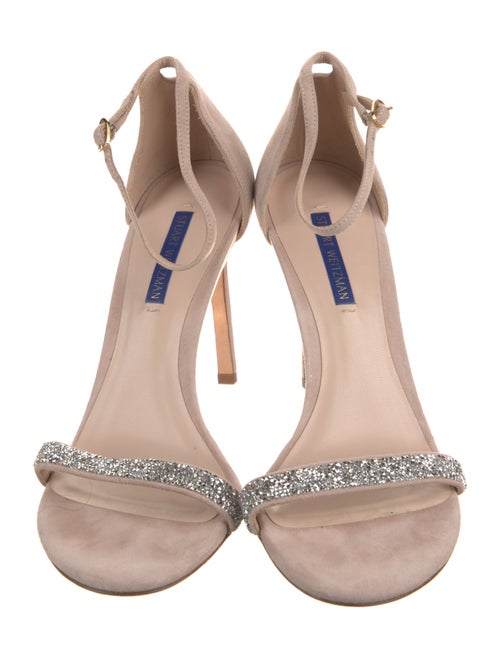 Stuart Weitzman Suede D'Orsay Pumps
