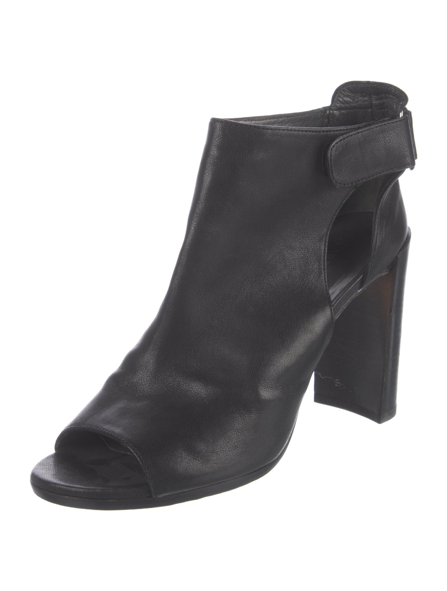 Stuart Weitzman Leather Cutout Accent Chelsea Boots