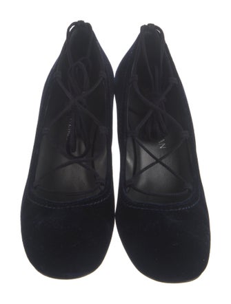 Stuart Weitzman Velvet Pumps