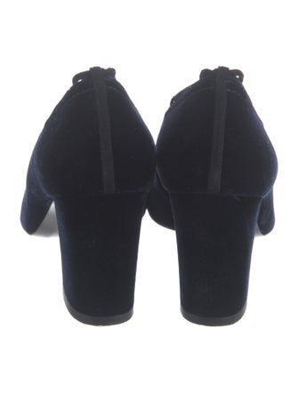 Stuart Weitzman Velvet Pumps