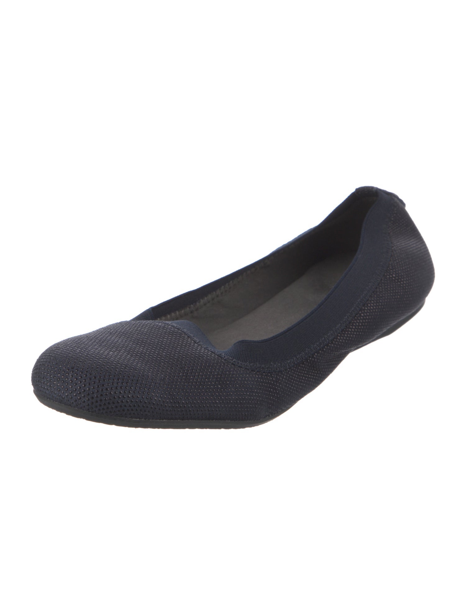 Stuart Weitzman Grosgrain Trim Ballet Flats