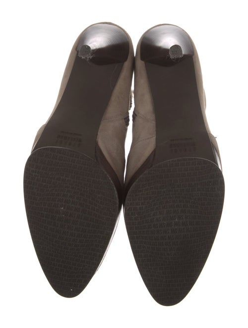 Stuart Weitzman Suede Lace-Up Boots