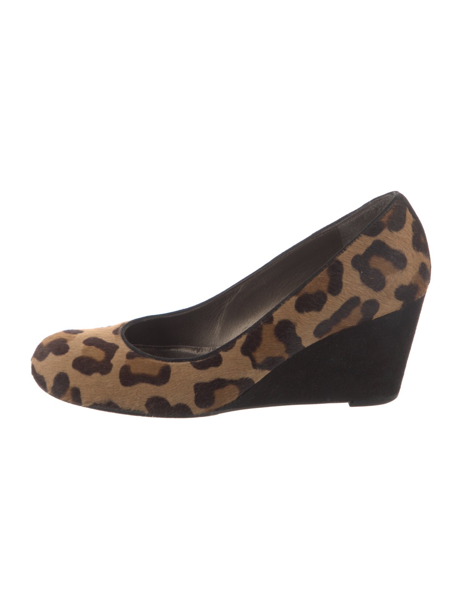 Stuart Weitzman Ponyhair Animal Print Pumps
