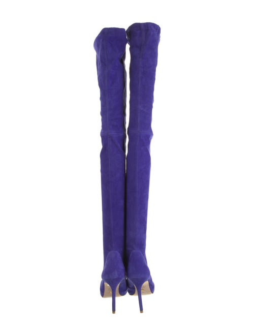 Stuart Weitzman Suede Sock Boots