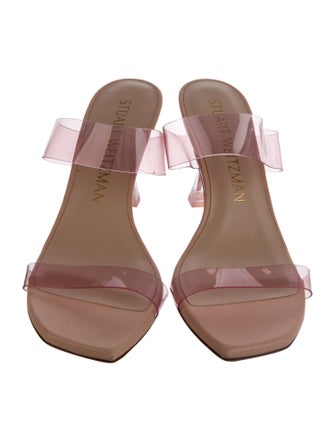 Stuart Weitzman PVC Slides