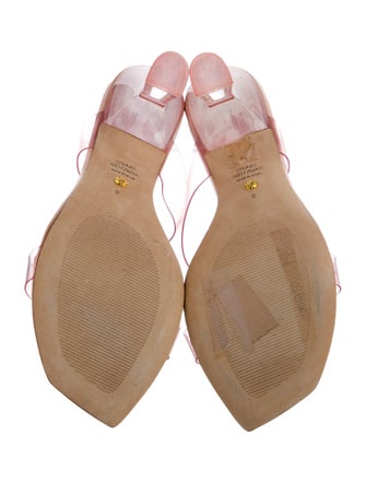 Stuart Weitzman PVC Slides