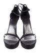 Stuart Weitzman Glitter Glitter Accents Sandals