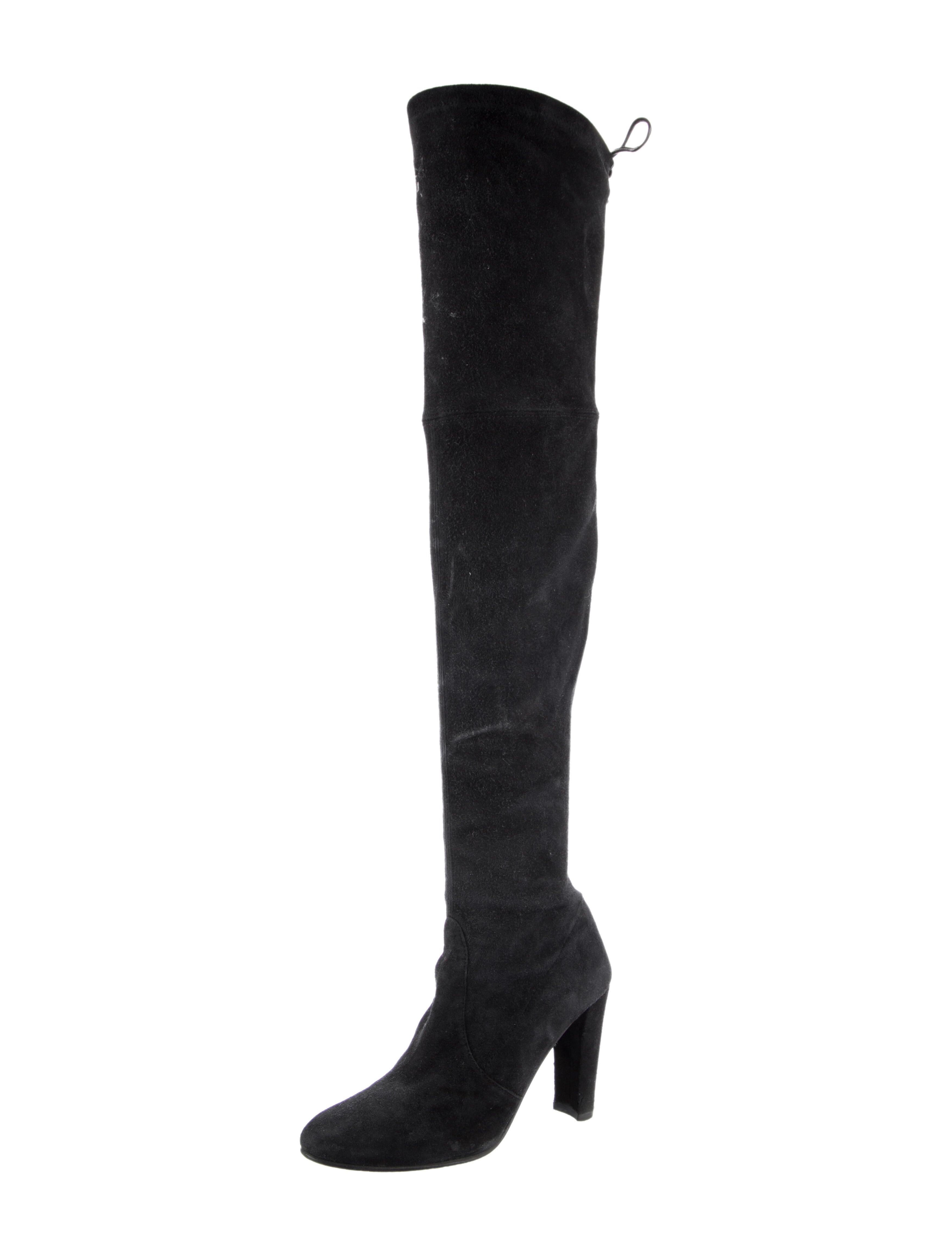 Stuart Weitzman Suede Sock Boots