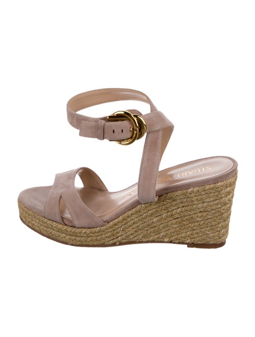 Stuart Weitzman Suede Espadrilles