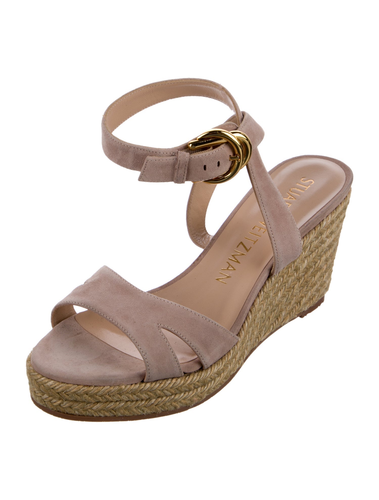 Stuart Weitzman Suede Espadrilles