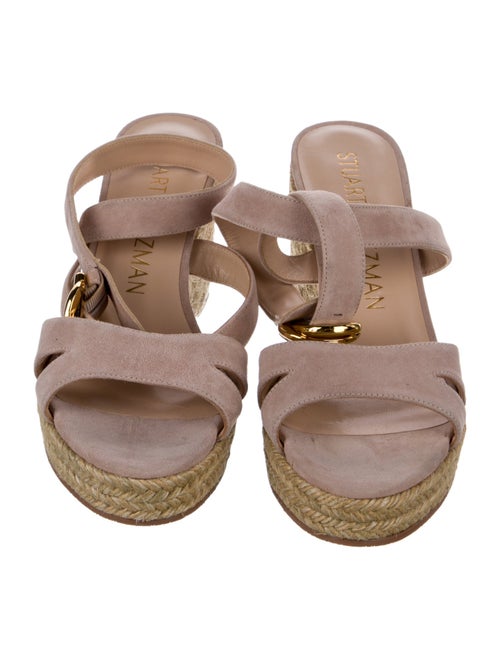 Stuart Weitzman Suede Espadrilles