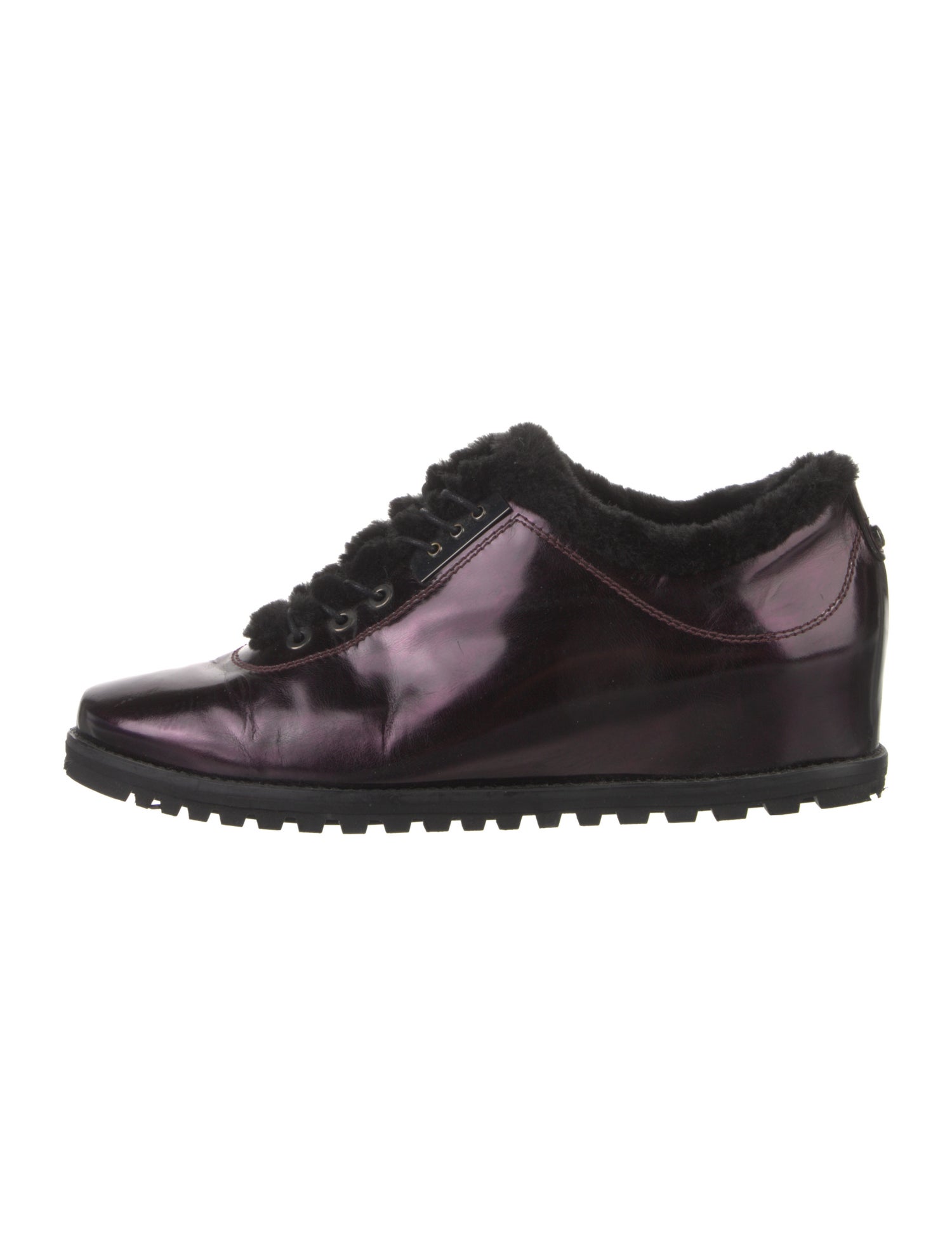 Stuart Weitzman Patent Leather Oxfords