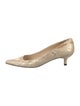 Stuart Weitzman Snakeskin Animal Print Pumps
