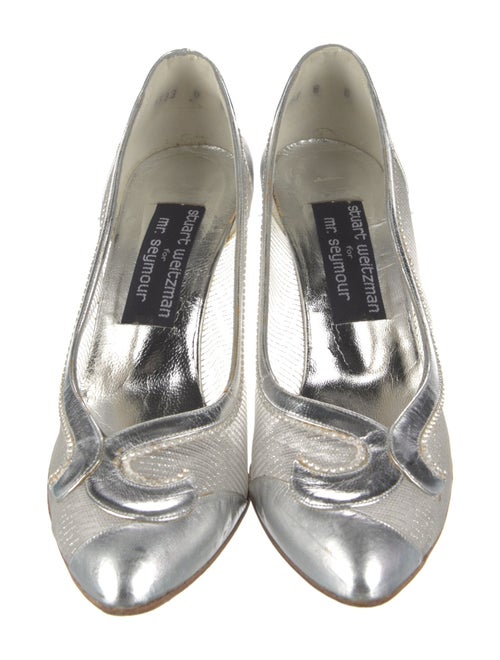 Stuart Weitzman Mesh Mesh Accents Pumps