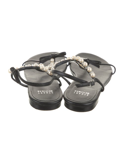Stuart Weitzman Leather Slingback Sandals