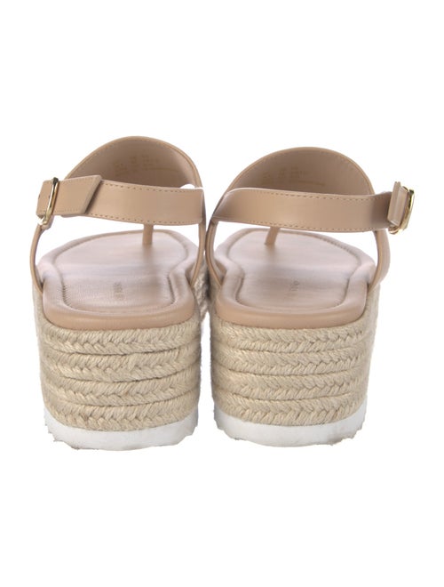 Stuart Weitzman Leather Espadrilles