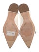 Stuart Weitzman Leather Slingback Flats