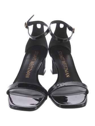 Stuart Weitzman Patent Leather Sandals