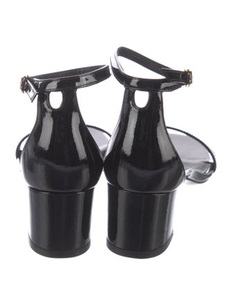 Stuart Weitzman Patent Leather Sandals