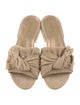 Stuart Weitzman Suede Slides