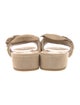 Stuart Weitzman Suede Slides