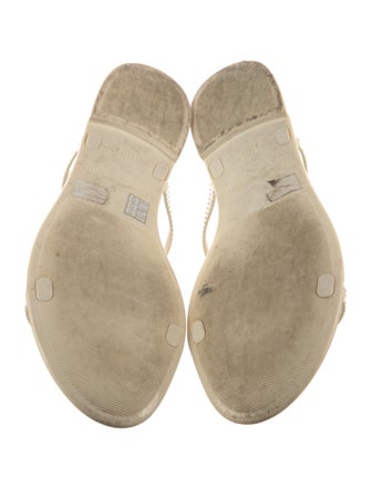 Stuart Weitzman Rubber Slides