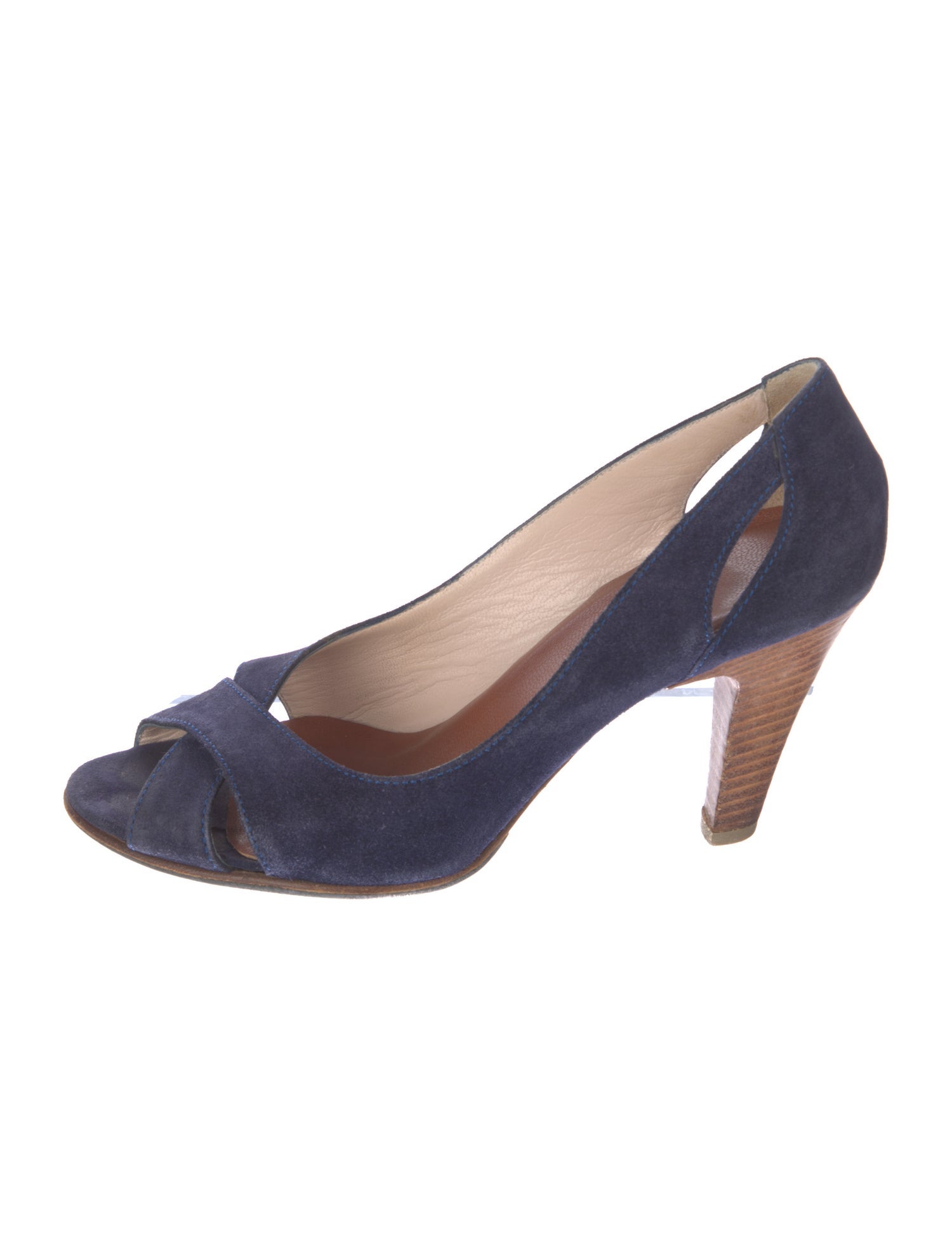 Stuart Weitzman Vintage Suede Pumps