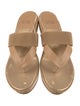 Stuart Weitzman Leather Slides