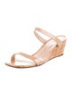 Stuart Weitzman Patent Leather Slides