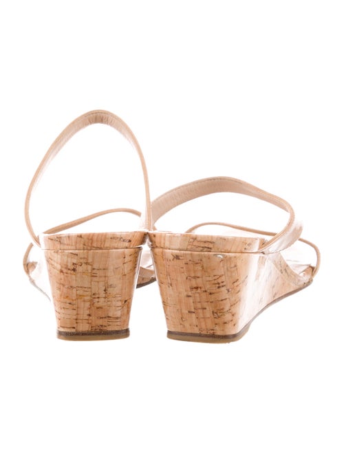 Stuart Weitzman Patent Leather Slides