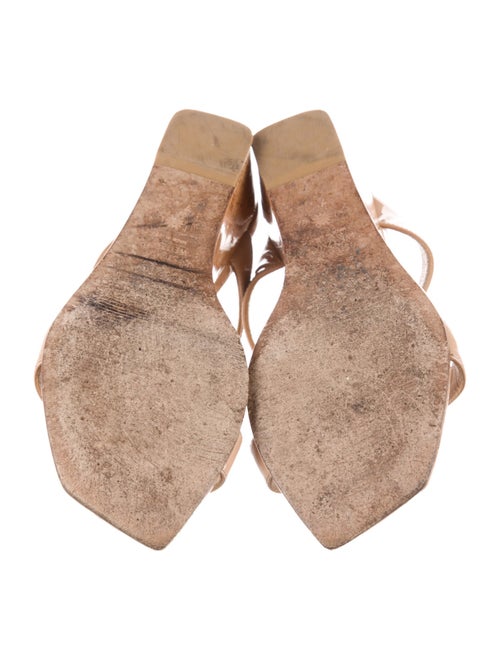 Stuart Weitzman Patent Leather Slides