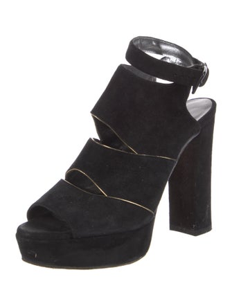 Stuart Weitzman Suede Slingback Pumps