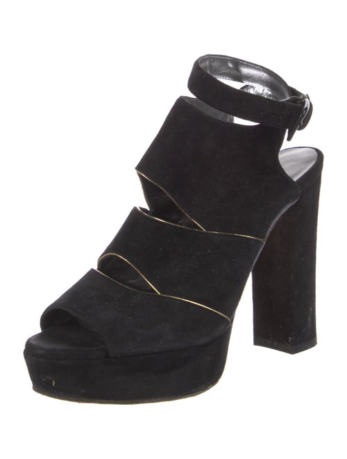 Stuart Weitzman Suede Slingback Pumps