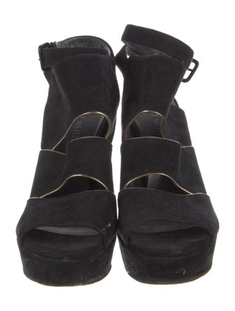 Stuart Weitzman Suede Slingback Pumps