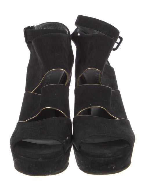 Stuart Weitzman Suede Slingback Pumps