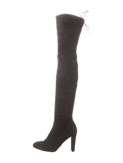 Stuart Weitzman Suede Sock Boots