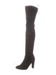 Stuart Weitzman Suede Sock Boots
