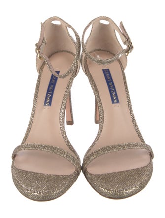Stuart Weitzman Glitter Sandals
