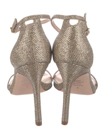 Stuart Weitzman Glitter Sandals