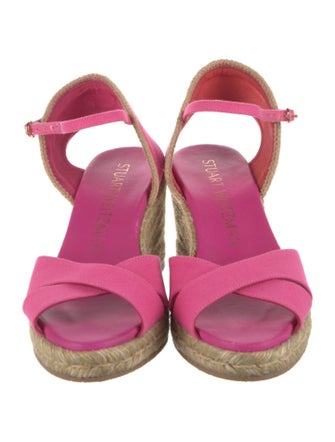 Stuart Weitzman Canvas Espadrilles