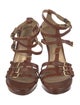 Stuart Weitzman Leather Gladiator Sandals